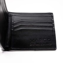 Genuine stingray Vallo Wallet Black image 3