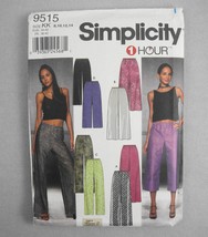 Simplicity 9515 Karen Z Lined or Unlined Pants 2 Lengths 1 Hour size 8-1... - $5.38