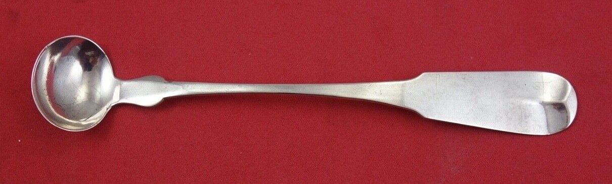 Coin Silver by Various Makers Mustard Ladle by Jeffery R. Brackett Fiddl... - $78.21
