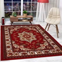 Antep Rugs Alfombras Oriental Traditional 5X7 Non-Skid (Non-Slip) Low, 5&#39; X 7&#39;). - £81.54 GBP