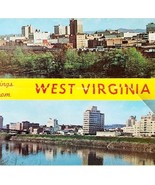 1960s West Virginia Postcard Envelope Booklet Double Sided Unposted E86RP6 - $33.94 CAD
