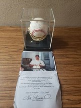 David Wells Signed  Perfect Game Baseball Yankees COA W/ Original Signing Photo - £143.08 GBP