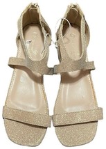 Adrienne Vittadini Girls Glitter Dress Sandals Sizes 5.5 NEW  - $303.33 MXN