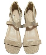 Adrienne Vittadini Girls Glitter Dress Sandals Sizes 5.5 NEW  - $22.34 CAD