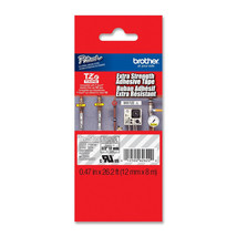 Brother TZeS135 extra strength white on clear PT1400 PT7100 PT7500 PT7600 label - £29.48 GBP