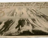 The Crest of Mt Fuji Postcard Japan 1907  - £9.54 GBP