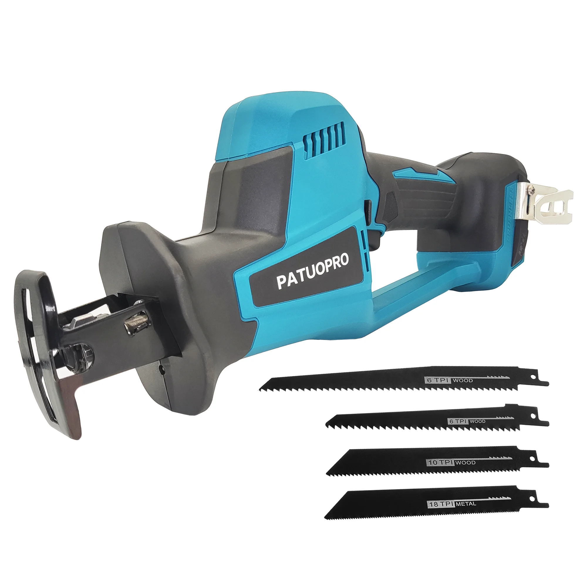 Cordless Brushless Reciprocating Saw Adjustable Speed   Pipe Cutting Power Tool  - £150.46 GBP