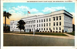 San Bernardino County Court House San Bernardino California PM 1930 - £5.06 GBP