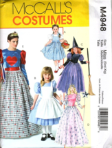 McCalls Costumes M7673 Girls Fairy Tale Princess Sewing Patterns Size 7 to 14 - £11.69 GBP