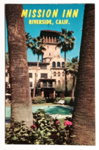 Mission Inn Gardens Hotel Riverside California CA Colourpicture Postcard c1960s - £5.57 GBP