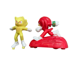 Sonic The Hedgehog Action Figures Lot  Cake Topper - £2.75 GBP