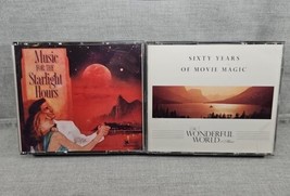 Lot of 2 Reader&#39;s Digest CDs: Music for the Starlight Hours, Sixty Years of Movi - £7.39 GBP