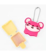 Claire&#39;s Club Mouse Pucker Pops Key Bag Chain Wild Cherry Flavor Lip Gloss - £7.02 GBP