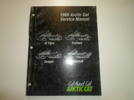 1988 Arctic Cat El Tigre Pantera Cougar Guépard Service Shop Réparation Manuel X - £51.62 GBP