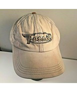 Fossil Snapback Hat Cap Vintage 1990s Unisex Lite Gray/Purple Good Condi... - £7.39 GBP