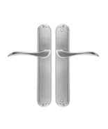 Pella Inactive Fixed Left Hand Handle Set for Hinged Door - Brushed Chrome - £137.57 GBP