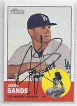 Jerry Sands Signed autographed Card 2012 Topps Heritage - £7.67 GBP