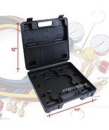 Carrying Case For 4 Way  R410a R22 R134a AC Manifold Gauge Kit BMC Case ... - $21.49
