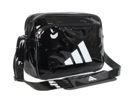 adidas Enamel Bag Unisex Training Sports Casual Travel Bag Black NWT IB0299 - $76.41