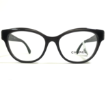 Chanel Eyeglasses Frames 3440-H c.1716 Polished Black Faux Pearls 51-16-140 - $280.28