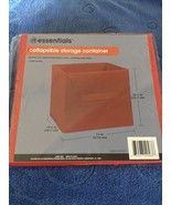 essentials collapsible storage container 10.5X11&quot;×10.5 Pull Handle - £3.81 GBP