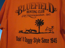 Nwot - Bluefield Hunting Club Jacksonboro, Sc Adult Size M Short Sleeve Tee - $19.99