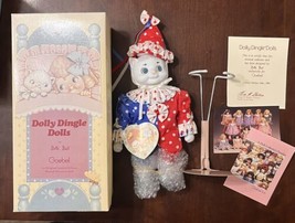 DOLLY DINGLE Bette Ball Porcelain Musical Clown Cat Wiggle Snooks Goebel... - £41.55 GBP