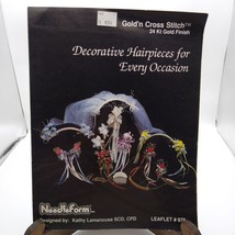 Vintage Crafts Patterns, Decorative Hairpieces for Every Occasion by Kat... - $8.80
