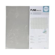 We R Memory Keepers 10 Piece Fuseables Clear Sheets, 12 X 12-inch  - $12.00