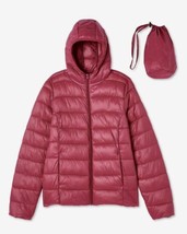 George Ladies Plus  Light Weight Puffer Jacket Red 3X NWT - $29.99