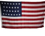 AES 3x5 USA American 26 Star Linear 1837 1845 Historical Flag 3&#39;x5&#39; Supe... - $7.77