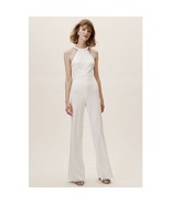 New Anthropologie BHLDN Esmie Jumpsuit by Jay Godfrey $299 SIZE 00 Ivory... - $141.55 CAD