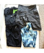 Lot Of 4 Workout Exercise Tank Top Bike Shorts Leggings Small Adidas, Ol... - £15.63 GBP