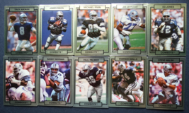1990 Action Packed Dallas Cowboys Team Set of 10 Football Cards - £7.86 GBP