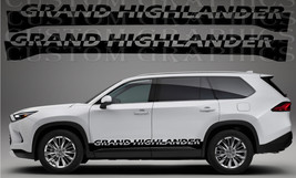 Premium Vinyl Sticker Compatible with Grand Highlander Name Design All M... - $89.00