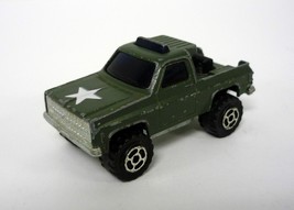 Majorette Chevy Depanneuse #207 Vintage Green Die-Cast Army Truck - £2.92 GBP