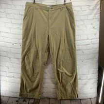 Columbia Sportwear Khaki Pants Mens Ss 38 Field Gear Cotton Nylon Blend - $19.79