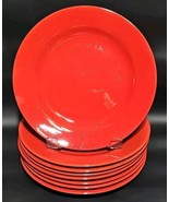 RED by PIER 1 Earthenware 10-1/2&quot; Dinner Plates Made in Spain Set of 8 - $126.39 CAD