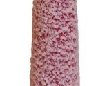 Vintage 12&quot; Frosted Holiday Christmas Candle Cone Unburnt - $19.75