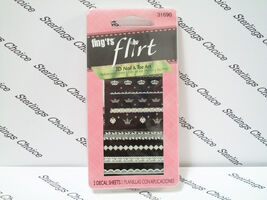 Fing'rs Flirt 3D Nail &amp; Toe Art Decals #31690 Crowns and Lace - $6.87