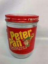 Vintage Peter Pan Glass Jar Paper Label 1 Pound 12 Ounces - £9.55 GBP