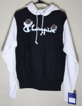 Champion X Oreo Reverse Weave Pullover Hoodie Black White Small NWT - $18.77