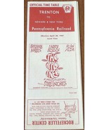 Pennsylvania Railroad - Newark, NY - Time Table  April 30,1967 TRAIN MEM... - $8.13 CAD