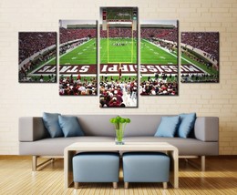 No Frame Mississippi State Bulldogs Stadium Canvas Print Wall Art Home Decor - $30.50+