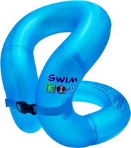 Floaties Swim Vest for Child Portable Inflatable Pool Floats Swimming Ring with  - £31.38 GBP