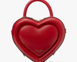 Kate Spade Pitter Patter 3D Heart Crossbody Leather Satchel ~NWT~ Perfec... - $413.82