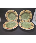 Pier 1 Imports Elizabeth Soup Bowls, Hand Painted Bowls, Set Of 4, Salad... - $526.87 MXN