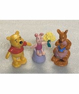 Disney Winnie The Pooh PVC 3” Figure /Cake Toppers - Pooh Kanga Roo Piglet - $17.34 CAD
