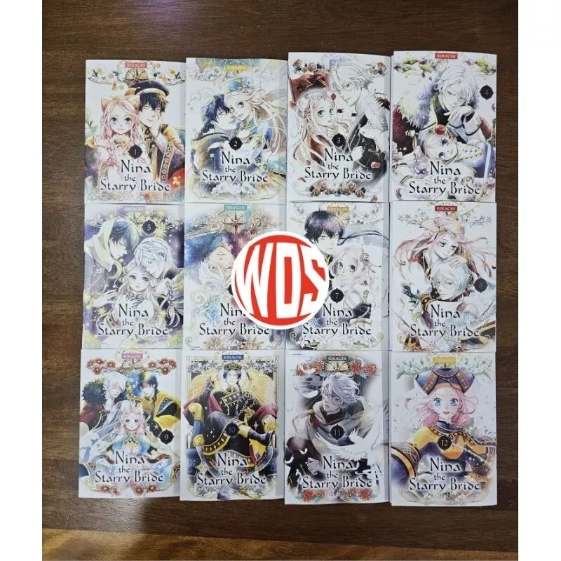New Set the Starry Bride Manga English Vol 1-12 Comic Books Set By Rikachi - €154,36 EUR