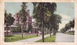 Mrs. Potter Palmer Residence Chicago Illinois IL UDB Postcard D35 - £2.35 GBP